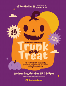 Trunk or Treat flyer