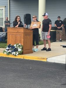 blue honor walk sept 2025