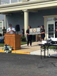 blue honor walk sept 2025